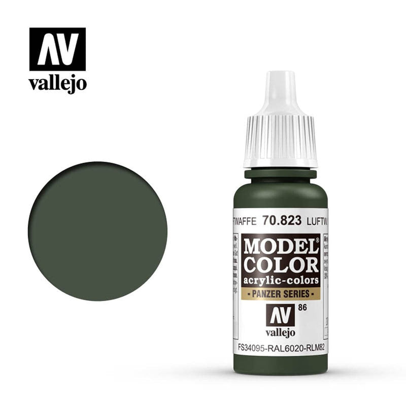 Vallejo Vallejo Model Color: Luftwaffe Cam Green available at Northumbrian Tin Soldier