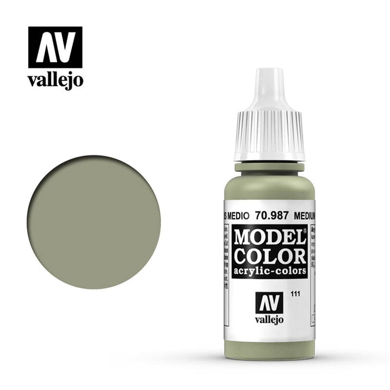 Vallejo Vallejo Model Color: Medium Grey available at Northumbrian Tin Soldier