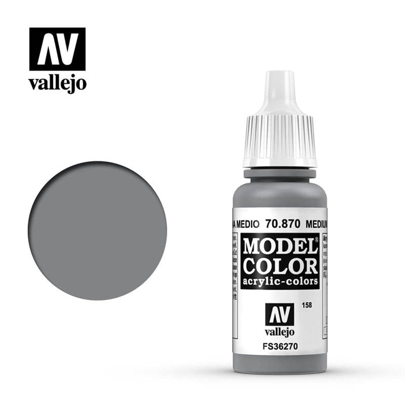 Vallejo Vallejo Model Color: Medium Sea Grey available at Northumbrian Tin Soldier
