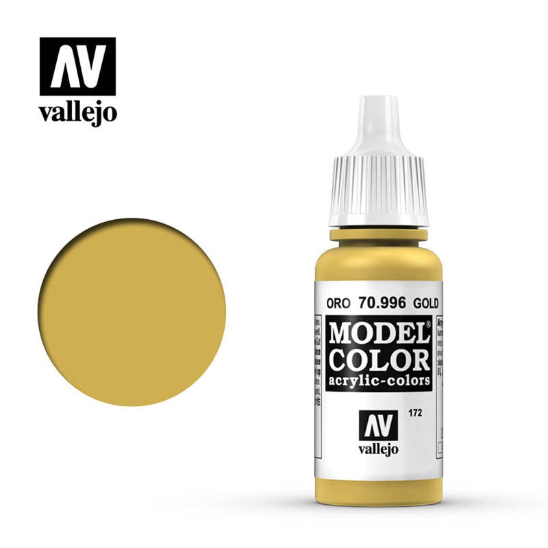 Vallejo Vallejo Model Color: Metallic Gold available at Northumbrian Tin Soldier