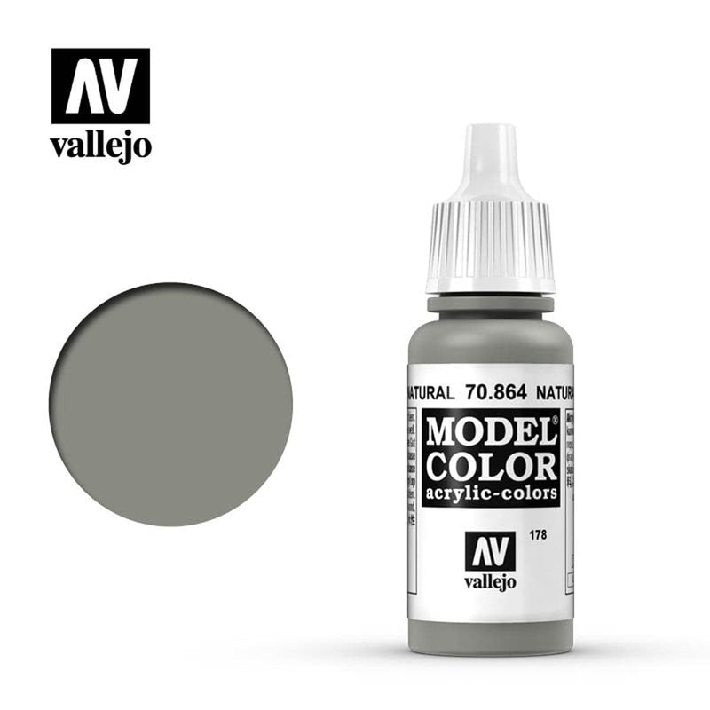 Vallejo Vallejo Model Color: Metallic Natural Steel available at Northumbrian Tin Soldier