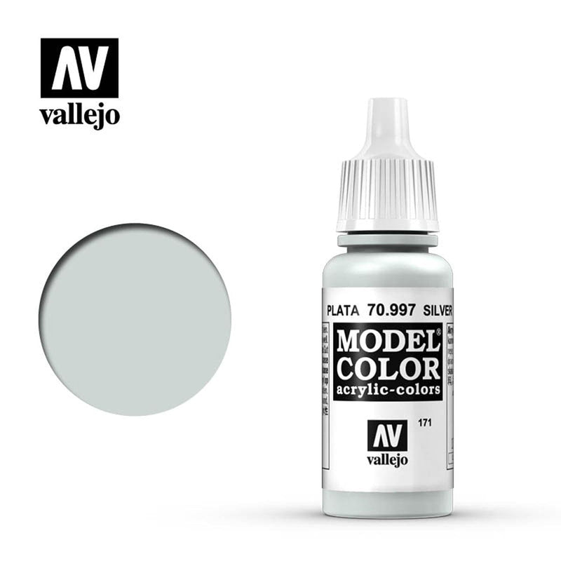 Vallejo Vallejo Model Color: Silver available at Northumbrian Tin Soldier