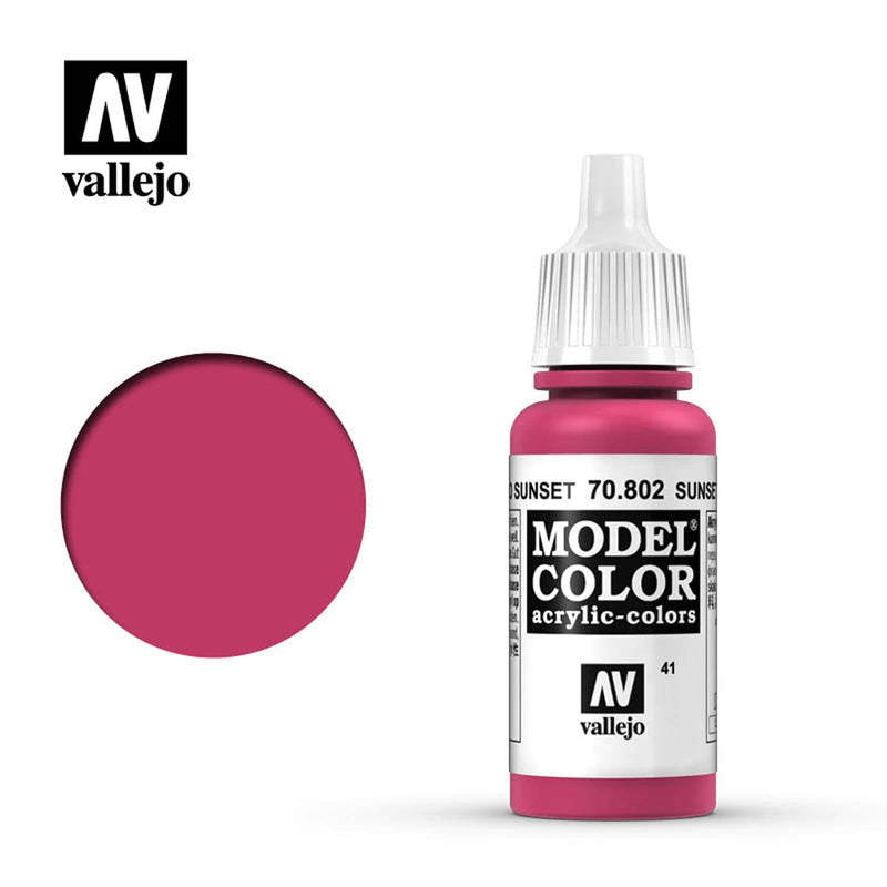 Vallejo Vallejo Model Color: Sunset Red available at Northumbrian Tin Soldier