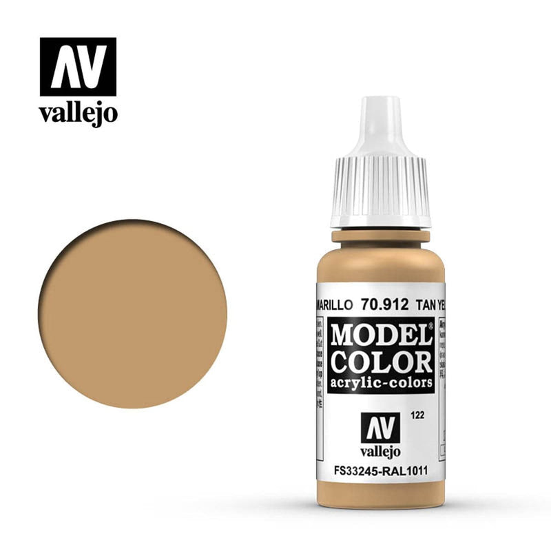 Vallejo Vallejo Model Color: Tan Yellow available at Northumbrian Tin Soldier