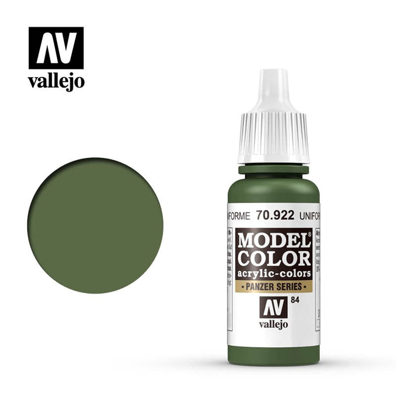 Vallejo Vallejo Model Color: Uniform Green available at Northumbrian Tin Soldier