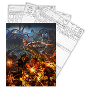 Wizards of The Coast Dungeons & Dragons - Character Sheets 2024 available at Northumbrian Tin Soldier