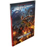Wizards of The Coast Dungeons & Dragons - Character Sheets 2024 available at Northumbrian Tin Soldier