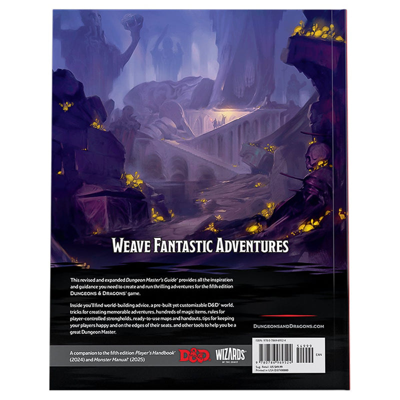 Wizards of The Coast Dungeons & Dragons - Dungeon Masters Guide 2024 available at Northumbrian Tin Soldier