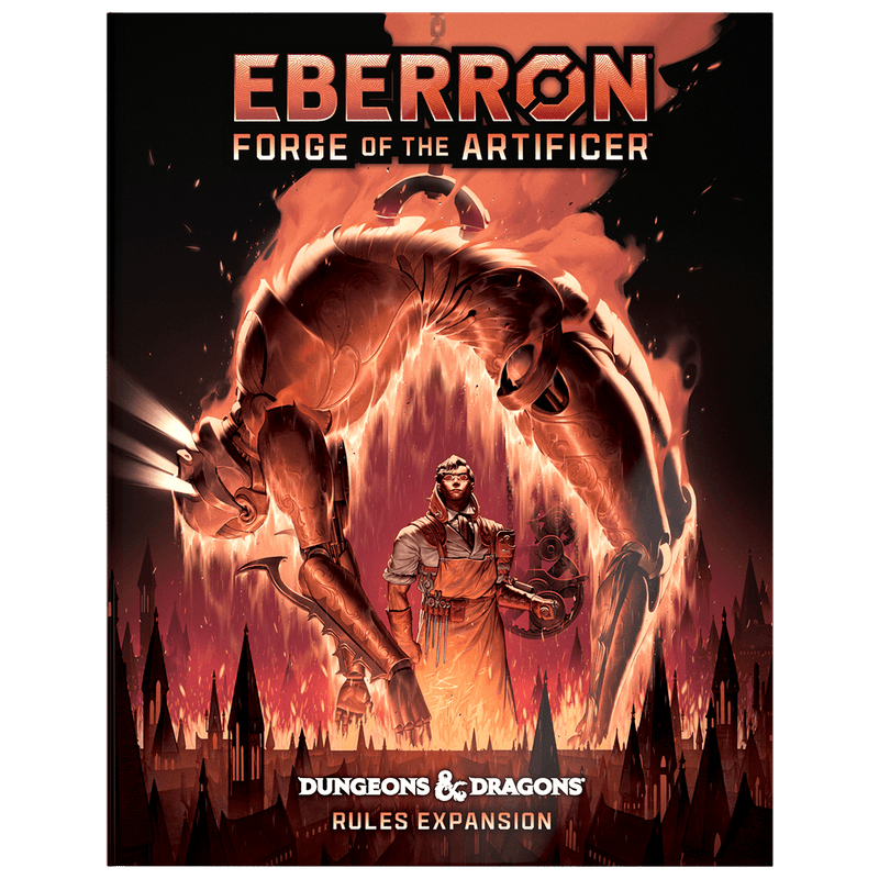 Wizards of The Coast Dungeons & Dragons - Eberron: Forge of the Artificer Alternate Cover available at Northumbrian Tin Soldier