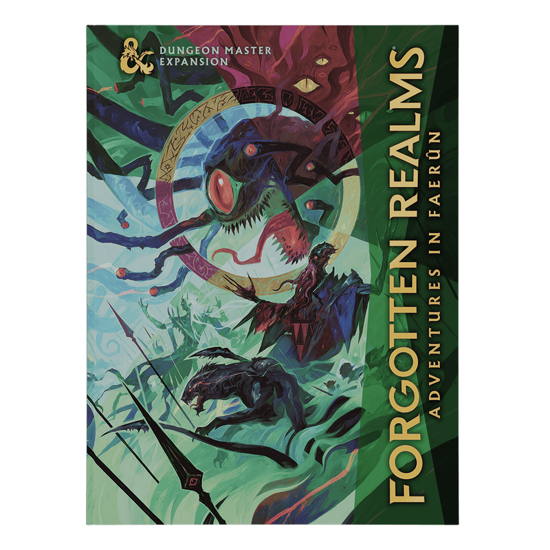 Wizards of The Coast Dungeons & Dragons - Forgotten Realms Adventures in Faerun - Alternate Cover available at Northumbrian Tin Soldier