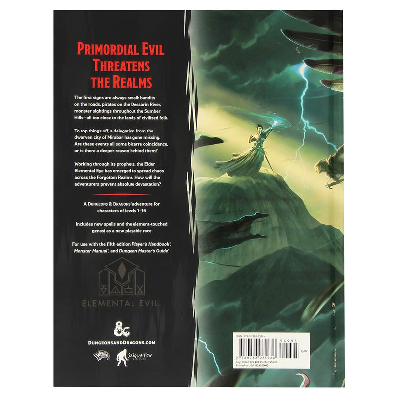 Wizards of The Coast Dungeons & Dragons - Princes of the Apocalypse Role Playing Games>Dungeons & Dragons available at Northumbrian Tin Soldier