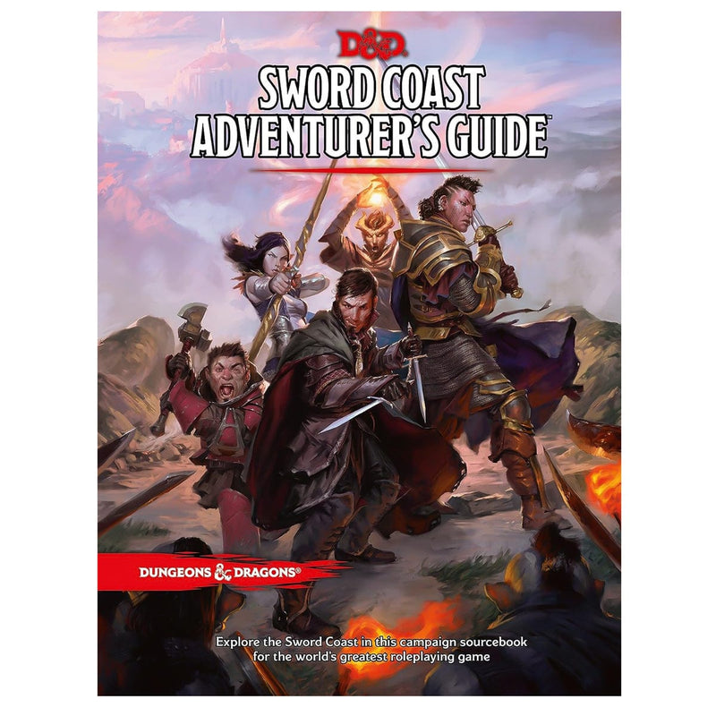 Wizards of The Coast Dungeons & Dragons - Sword Coast Adventurer’s Guide Role Playing Games>Dungeons & Dragons available at Northumbrian Tin Soldier