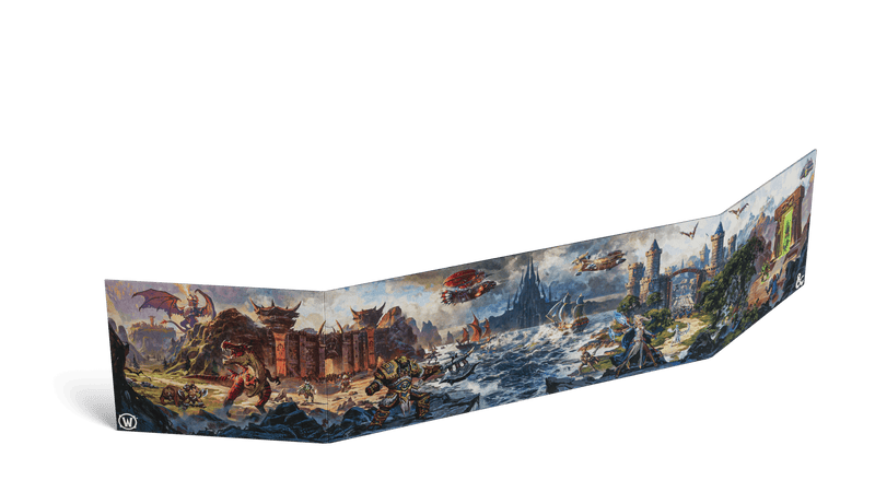 Wizards of The Coast Dungeons & Dragons - World of Warcraft® Dungeon Master's Screen available at Northumbrian Tin Soldier