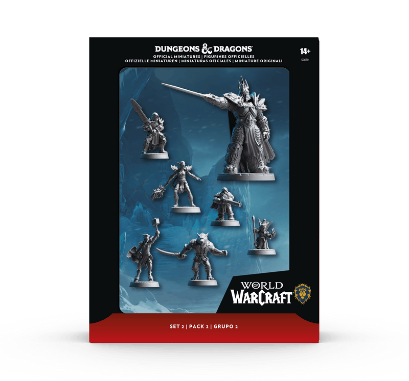 Wizards of The Coast Dungeons & Dragons - World of Warcraft® Official Miniatures Alliance Pack available at Northumbrian Tin Soldier