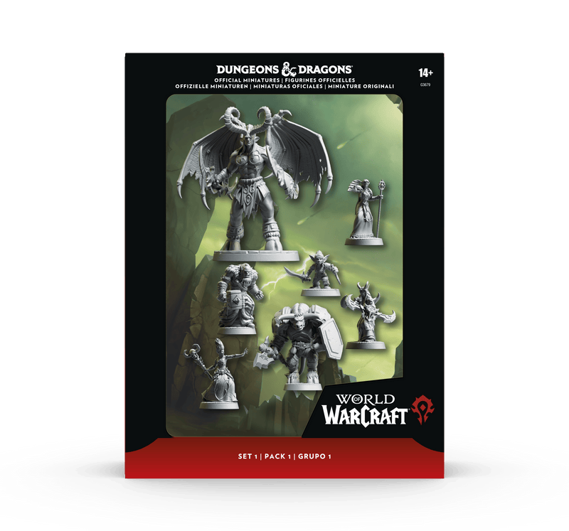 Wizards of The Coast Dungeons & Dragons - World of Warcraft® Official Miniatures Horde Pack available at Northumbrian Tin Soldier