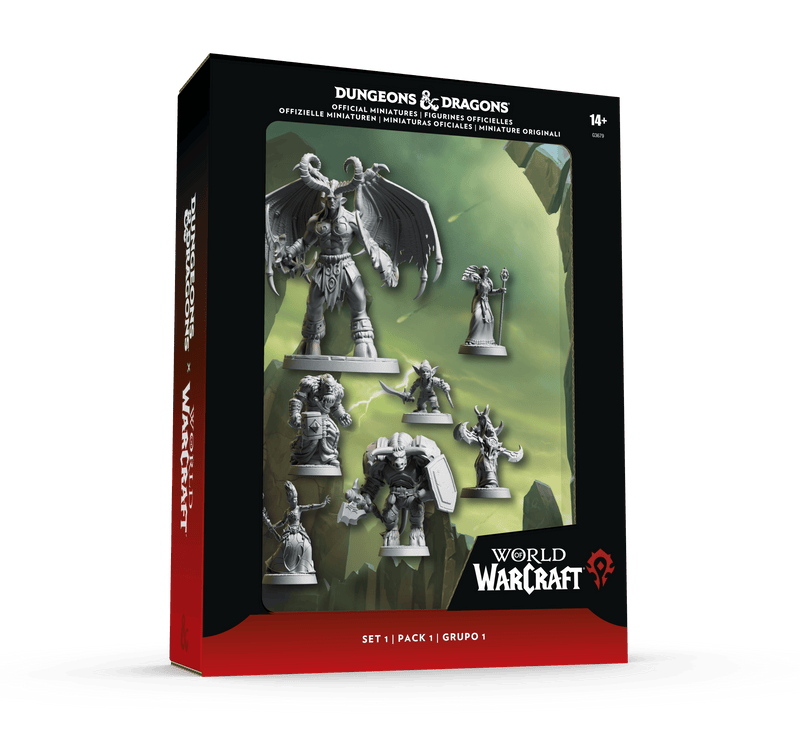 Wizards of The Coast Dungeons & Dragons - World of Warcraft® Official Miniatures Horde Pack available at Northumbrian Tin Soldier