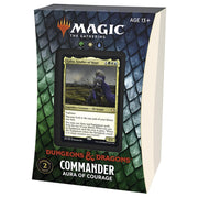 Wizards of The Coast Magic: The Gathering - Adventures in the Forgotten Realms - Commander Deck - Aura of Courage available at Northumbrian Tin Soldier
