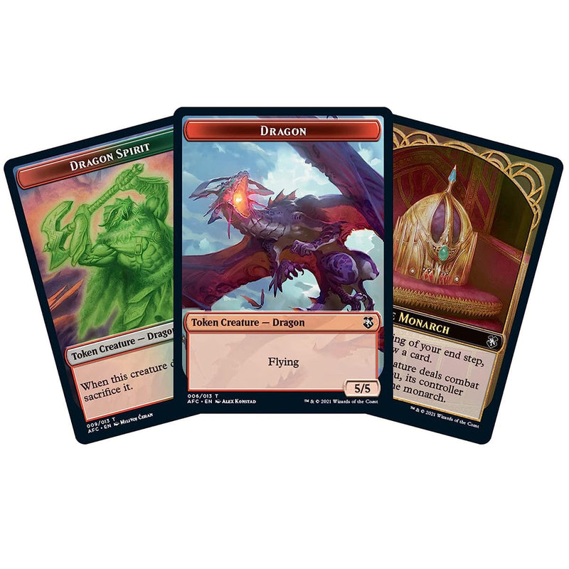 Wizards of The Coast Magic: The Gathering - Adventures in the Forgotten Realms - Commander Deck - Draconic Rage available at Northumbrian Tin Soldier