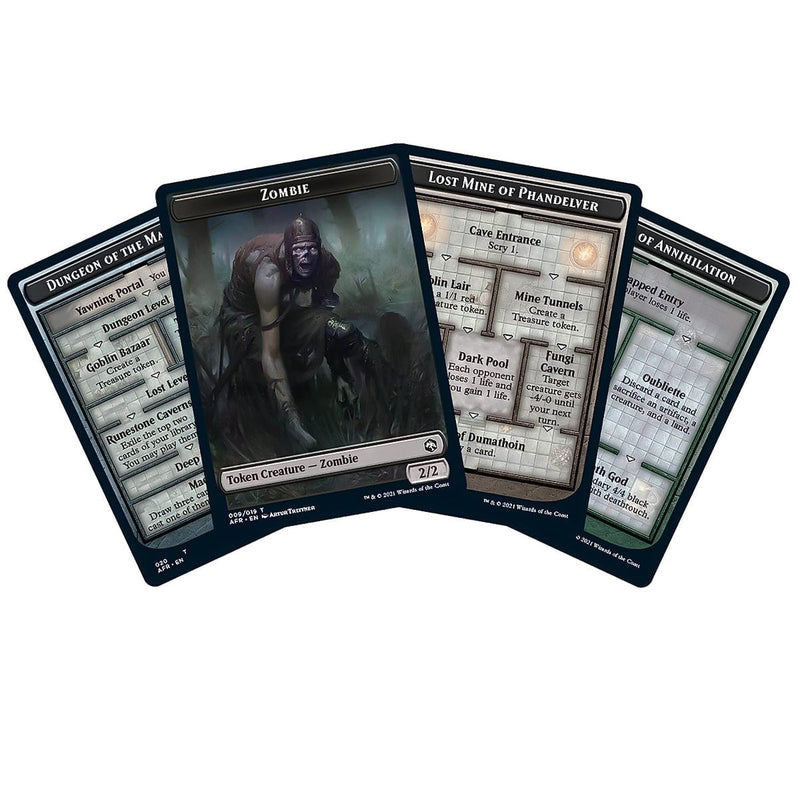 Wizards of The Coast Magic: The Gathering - Adventures in the Forgotten Realms - Commander Deck - Dungeons of Death available at Northumbrian Tin Soldier
