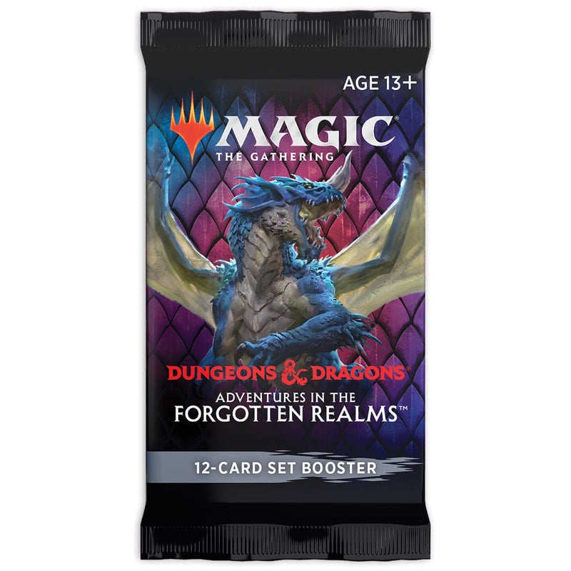 Wizards of The Coast Magic: The Gathering - Adventures in the Forgotten Realms - Set Booster Pack available at Northumbrian Tin Soldier