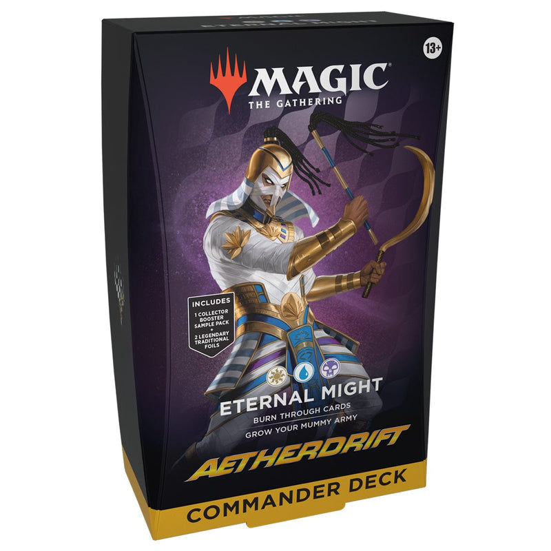 Wizards of The Coast Magic: The Gathering - Aetherdrift - Commander Deck - Eternal Might available at Northumbrian Tin Soldier