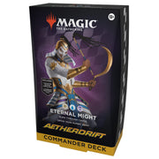 Wizards of The Coast Magic: The Gathering - Aetherdrift - Commander Deck - Eternal Might available at Northumbrian Tin Soldier