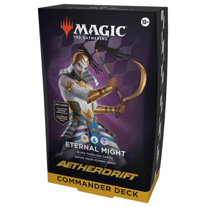 Wizards of The Coast Magic: The Gathering - Aetherdrift - Commander Deck - Eternal Might available at Northumbrian Tin Soldier