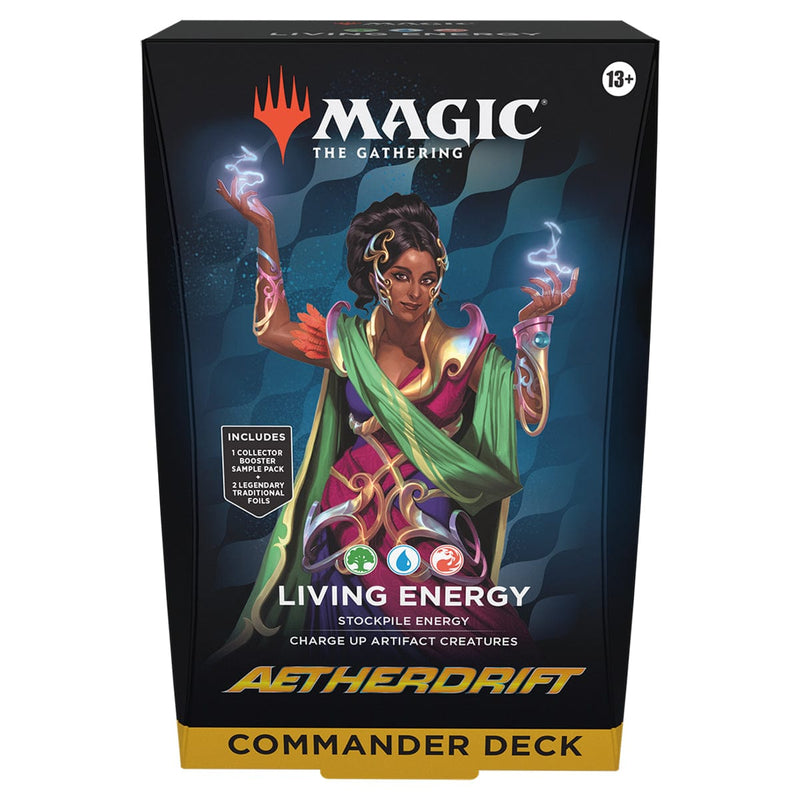 Wizards of The Coast Magic: The Gathering - Aetherdrift - Commander Deck - Living Energy available at Northumbrian Tin Soldier