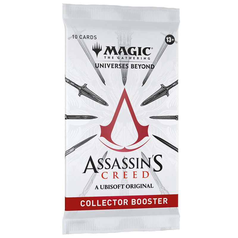 Wizards of The Coast Magic: The Gathering Assassin’s Creed Collector Booster available at Northumbrian Tin Soldier