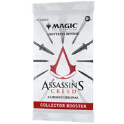 Wizards of The Coast Magic: The Gathering Assassin’s Creed Collector Booster available at Northumbrian Tin Soldier