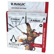 Wizards of The Coast Magic: The Gathering Assassin’s Creed Collector Booster Box available at Northumbrian Tin Soldier