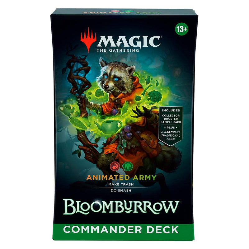 Wizards of The Coast Magic: The Gathering Bloomburrow Commander Deck - Animated Army available at Northumbrian Tin Soldier