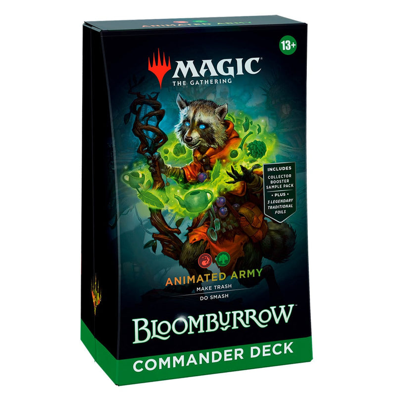 Wizards of The Coast Magic: The Gathering Bloomburrow Commander Deck - Animated Army available at Northumbrian Tin Soldier