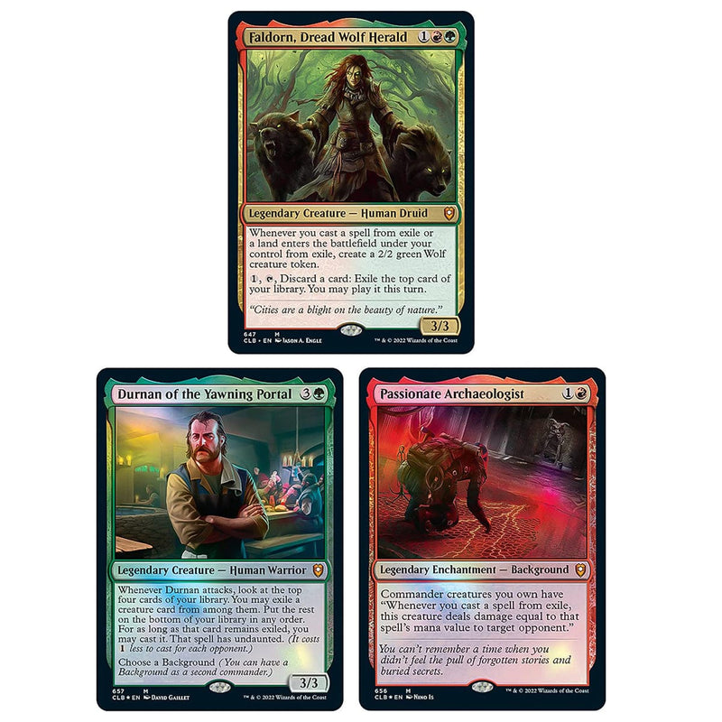 Wizards of The Coast Magic: The Gathering - Commander Legends - Battle For Baldur's Gate Commander Deck - Exit From Exile available at Northumbrian Tin Soldier