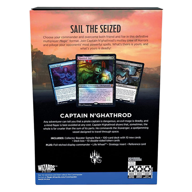 Wizards of The Coast Magic: The Gathering - Commander Legends - Battle For Baldur's Gate Commander Deck - Mind Flayarrrs available at Northumbrian Tin Soldier