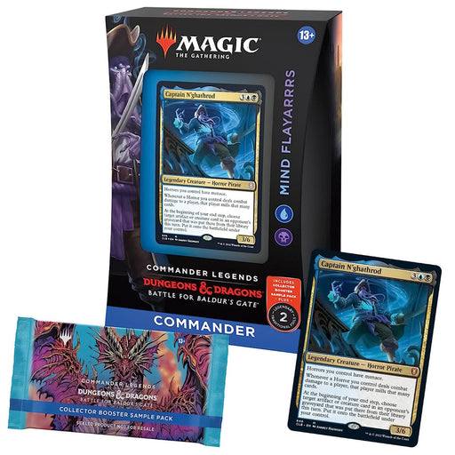 Wizards of The Coast Magic: The Gathering - Commander Legends - Battle For Baldur's Gate Commander Deck - Mind Flayarrrs available at Northumbrian Tin Soldier