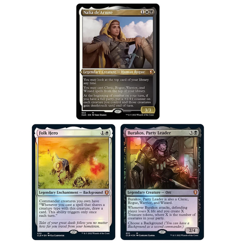 Wizards of The Coast Magic: The Gathering - Commander Legends - Battle For Baldur's Gate Commander Deck - Party Time available at Northumbrian Tin Soldier