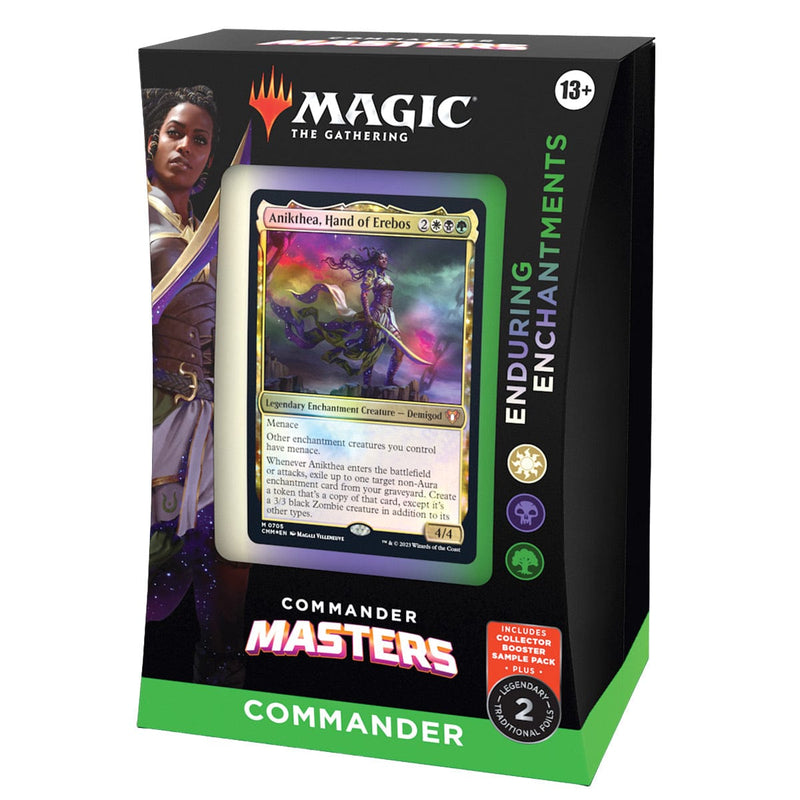 Wizards of The Coast Magic: The Gathering - Commander Masters - Commander Deck - Enduring Enchantments available at Northumbrian Tin Soldier