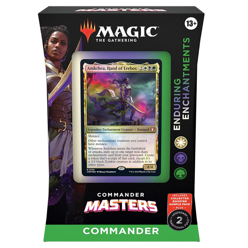 Wizards of The Coast Magic: The Gathering - Commander Masters - Commander Deck - Enduring Enchantments available at Northumbrian Tin Soldier