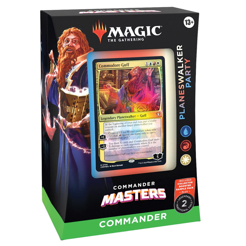 Wizards of The Coast Magic: The Gathering - Commander Masters - Commander Deck - Planeswalker Party available at Northumbrian Tin Soldier