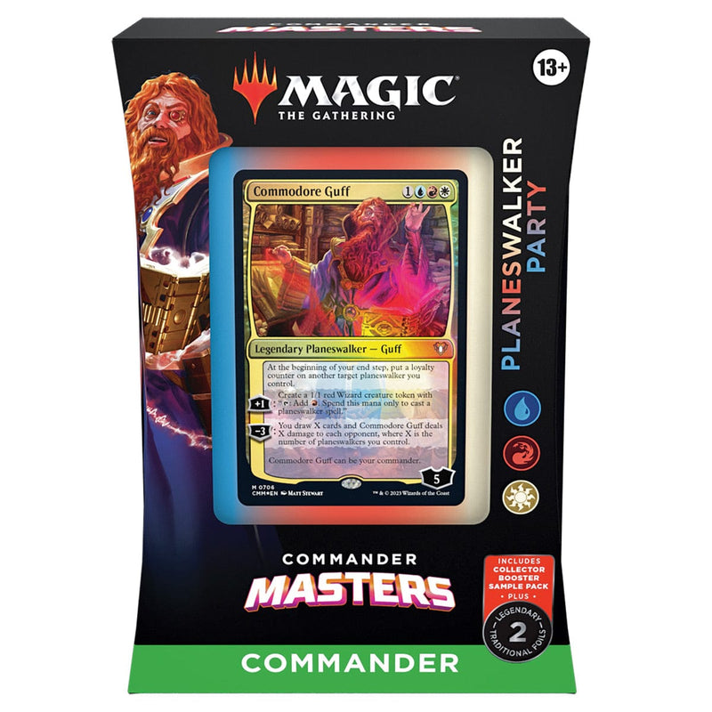 Wizards of The Coast Magic: The Gathering - Commander Masters - Commander Deck - Planeswalker Party available at Northumbrian Tin Soldier