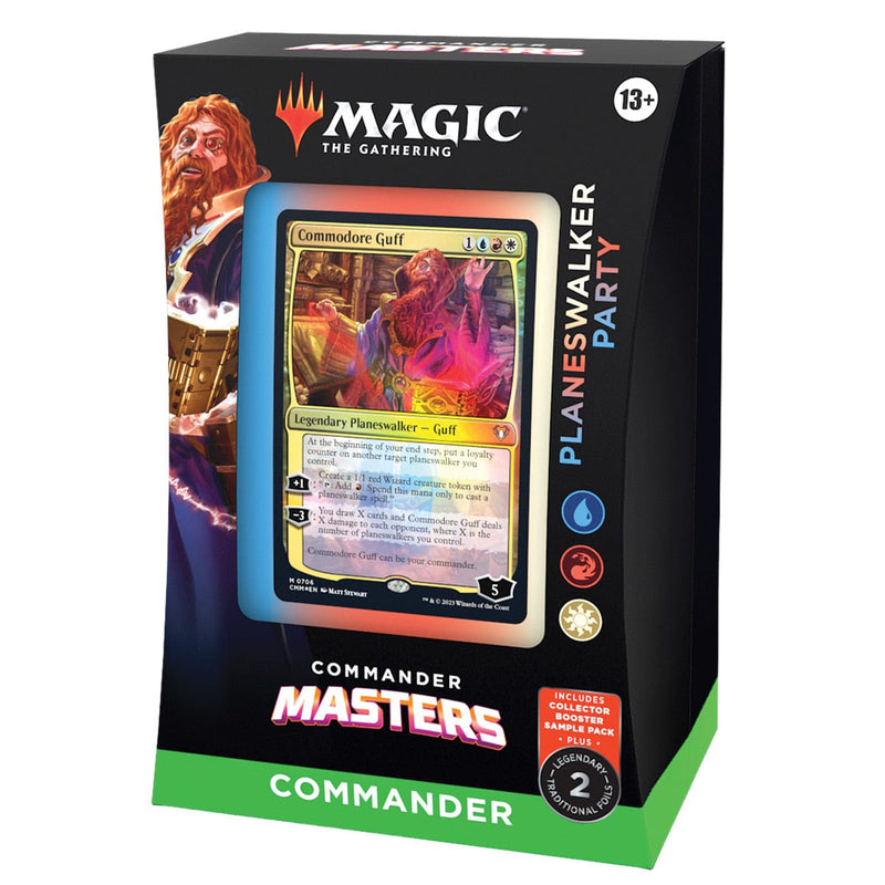 Wizards of The Coast Magic: The Gathering - Commander Masters - Commander Deck - Planeswalker Party available at Northumbrian Tin Soldier