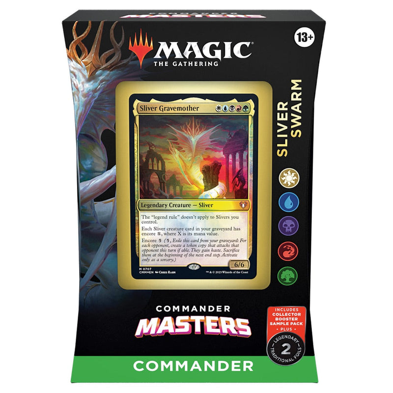 Wizards of The Coast Magic: The Gathering - Commander Masters - Commander Deck - Sliver Swarm available at Northumbrian Tin Soldier