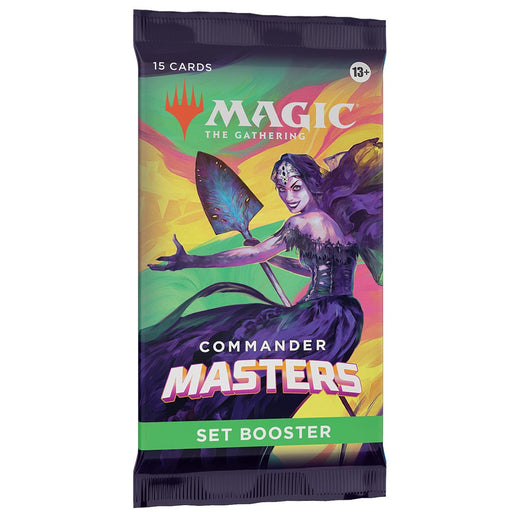 Wizards of The Coast Magic: The Gathering - Commander Masters - Set Booster Pack available at Northumbrian Tin Soldier