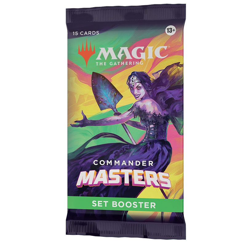 Wizards of The Coast Magic: The Gathering - Commander Masters - Set Booster Pack available at Northumbrian Tin Soldier