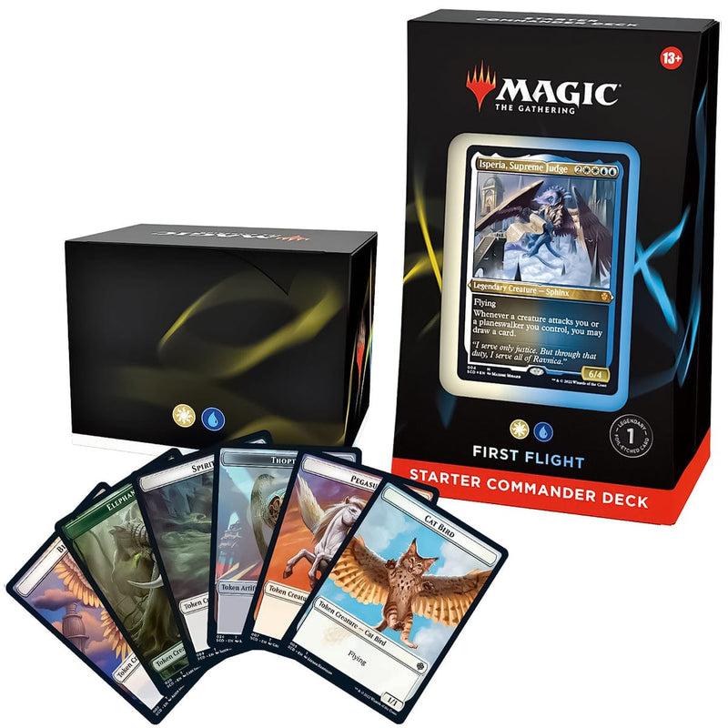 Wizards of The Coast Magic: The Gathering - Commander Starter 2022 - First Flight available at Northumbrian Tin Soldier