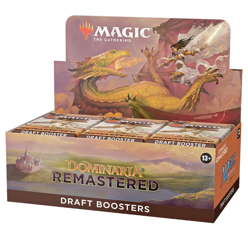Wizards of The Coast Magic: The Gathering - Dominaria Remastered - Draft Booster Box (36 Packs) available at Northumbrian Tin Soldier