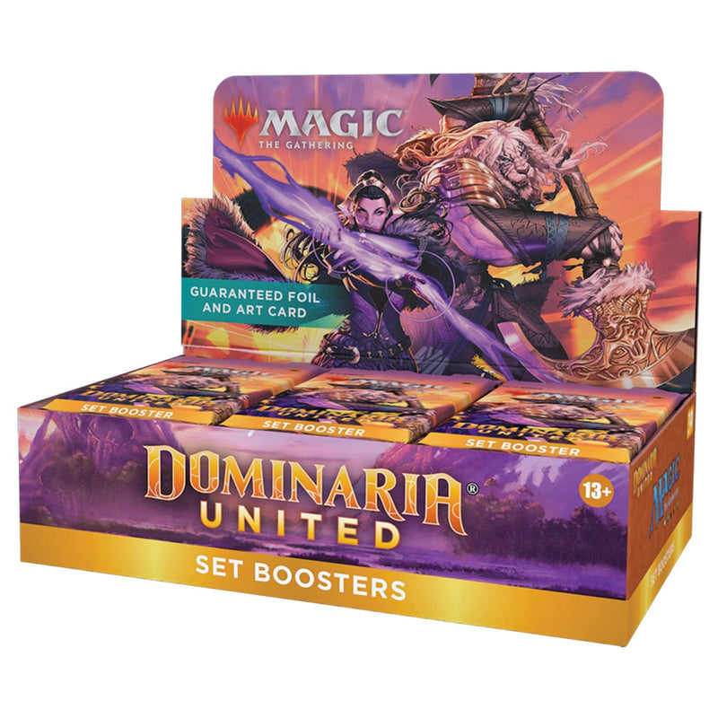 Wizards of The Coast Magic: The Gathering - Dominaria United Set Booster Box (30 Packs) available at Northumbrian Tin Soldier