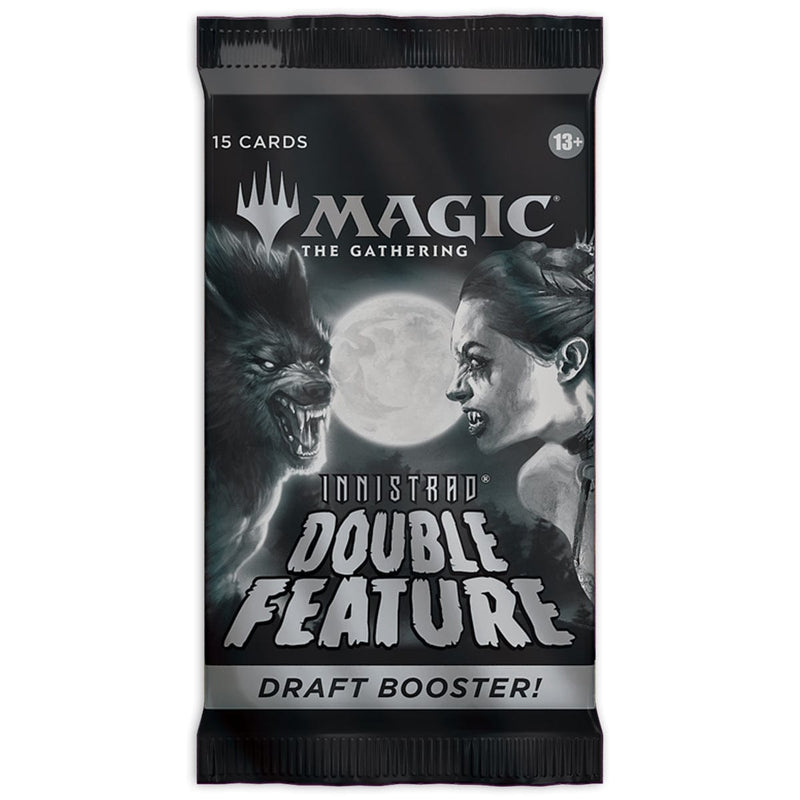 Wizards of The Coast Magic: The Gathering - Draft Booster Pack Innistrad: Double Feature available at Northumbrian Tin Soldier