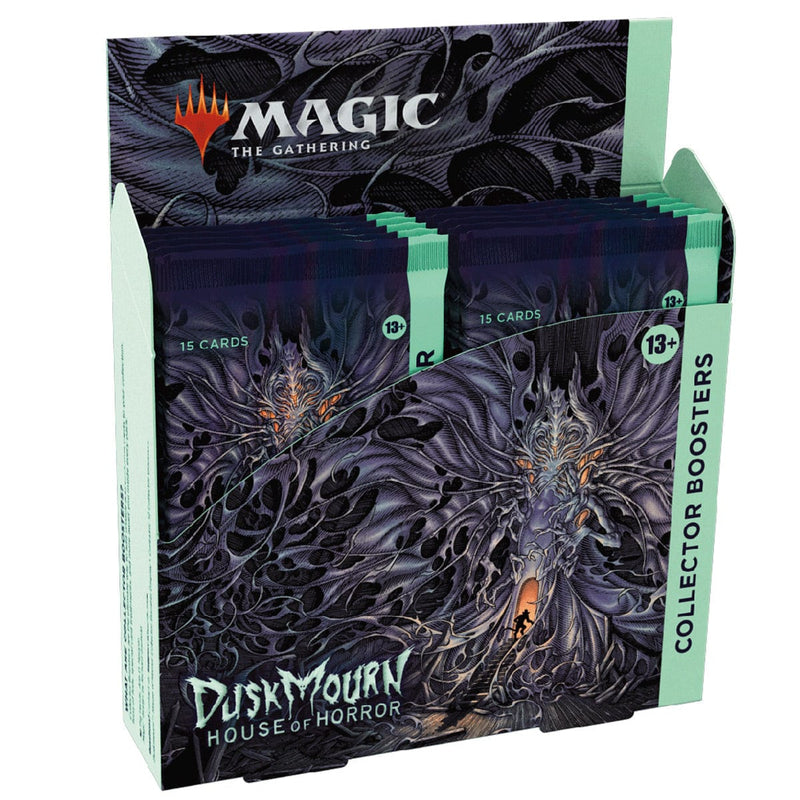 Wizards of The Coast Magic: The Gathering Duskmourn: House of Horror Collector Booster Box available at Northumbrian Tin Soldier